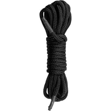 Corda bondage in nylon da 10 m, nera (1/4)