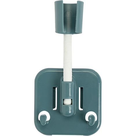 Support Universel Pour Douche - Réglable Hauteur - Avec Crochet Inférieur - Pour Enfants Animaux Et Salle De Bain - 14 x 7 x 2 cm - 1 Pièce (1/5)