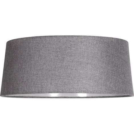 Anne Lighting - paralume - Abby - grigio - tessile - E27 -