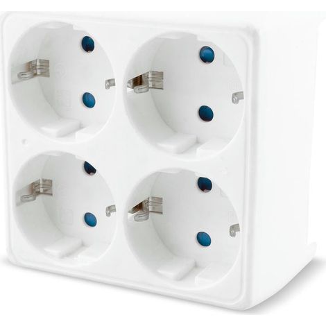 ADAPTADOR 16A. 4,8mm.4T.MULTIPLE PP.