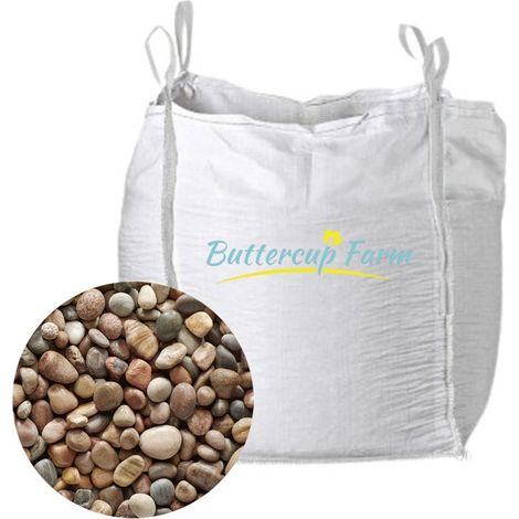50-80mm Stone Cobbles - Premium Aggregate Bulk Bag - 850 kilos