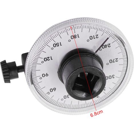 Drehmomentwinkelmesser, Kilogrammschlüssel, Rotationsdynamometer, 1/2" 360° Drehmomentteiler (ausschließlich in Mexiko erhältlich) (1/5)