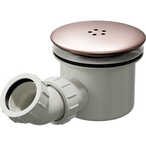 Copper 90mm High Flow Shower Tray Waste