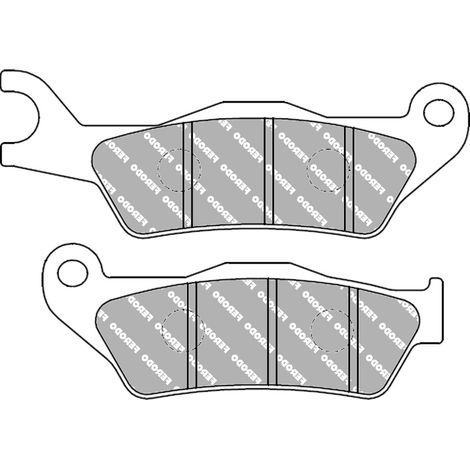 Plaquette de frein Semi-Métal Eco-Friction Route - R90