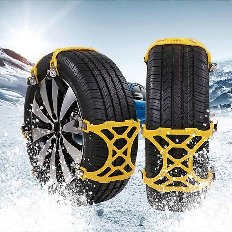 Chaîne à neige pour camion/voiture (1 pièce), sangle antidérapante, installation facile (1/4)