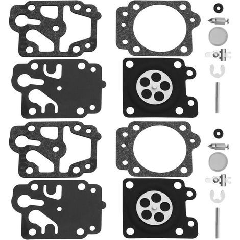 Lot de 2 kits réparation joints membrane carburateur 2 jeux compatible avec Walbro K21-WYA. (1/5)