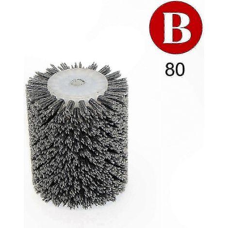 Brosse nylon pour meuleuse d'angle, décapage rouille, polissage bois, meulage abrasif (1/3)