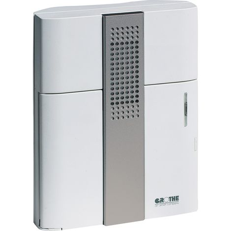 Grothe CROMA 50 Timbre electrónico, 3 sonidos, funciona con pilas, 43150
