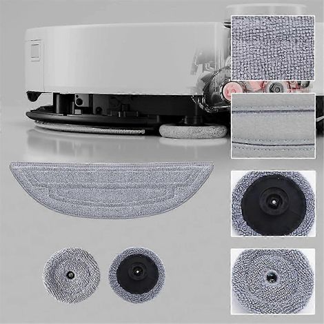 Kit de accesorios de 24 piezas para aspiradora robot S8 Max/MaxV Ultra: cepillos laterales principales, filtros, mopas y bolsas para el polvo. Edición 0710.