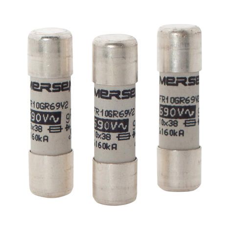Mersen Fusibili a ghiera 22x58 aM da 500 a 690 V CA 25AELTFR22AM69V25P
