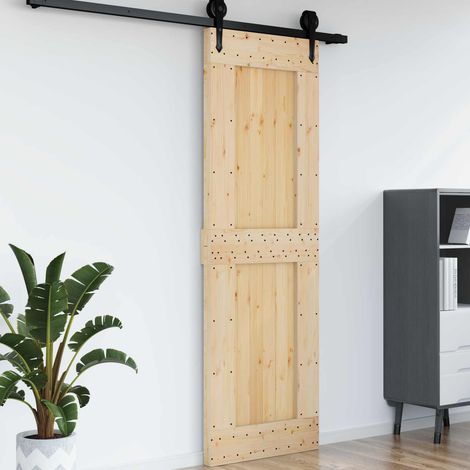 Tür NARVIK Natur 70 x 210 cm Massivkiefer