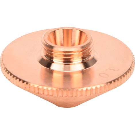 1 Stück einlagige Laserdüse aus Messing für CO2-Faserlaserschneidmaschinen 1,8/2,0/2,5/3,0 mm (1/5)