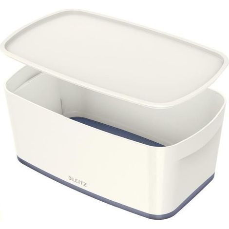 Leitz Aufbewahrungsbox MyBox 52291001 klein 5l Deckel ws/gr (1/5)