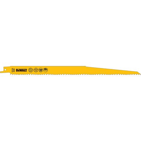DeWalt Säbelsägeblatt BIM Holz 305 mm 6TPI