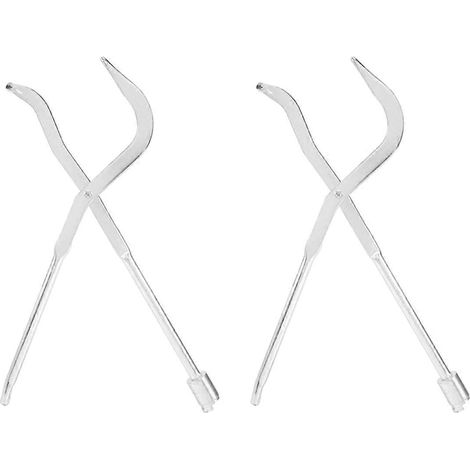 Pince à ressorts de freins de voiture, outil d'installation et de retrait de ressorts de freins (2 pièces) (1/5)