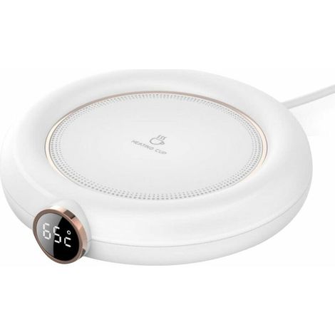 USB-Tassenwärmer für den Desktop, automatische Abschaltung, Kaffeetassenwärmer, Kaffee-Milch-Tee-Wasser-Tassenwärmer, 3 einstellbare Temperaturen, LED-Anzeige, Heizung, Untersetzer für das Heimbüro