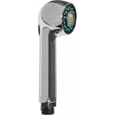 Douchette à deux jets pour mitigeur extractible, avec bouton, anticalcaire - Douchette à deux jets pour mitigeur extractible, avec bouton, anticalcaire (1/4)