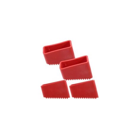 pièces - Patins pour échelle - Patins pour jambes d'échelle - Housses pour échelle télescopique - Pieds d'échelle en caoutchouc antidérapants - Embouts d'échelle télescopique - Accessoires d'échelle - (1/5)