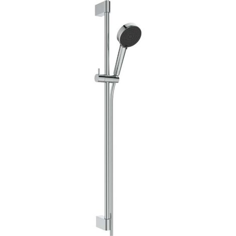 Ideal Standard Idealrain - Set Handbrause, Stange und Schlauch, 2 Strahlarten, Chrom BE414AA (1/2)