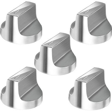 Lot de 5 boutons de cuisinière W11366438, remplacement pour boutons W11084623, AP6888134 et W11084623. (1/5)