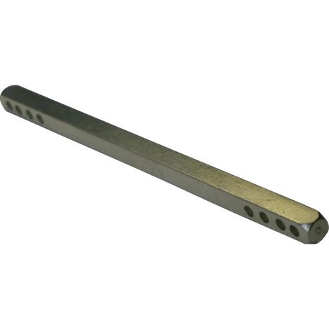 QUADRATSTANGE 8MM PERC E 4+4 LÖCHER 110MM AZ - DUVAL - 34-1042-1811