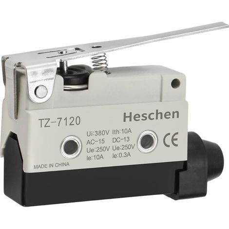 TZ-7120 momentary horizontal limit switch hinge lever actuator AC 380V 10A single pole (1/5)
