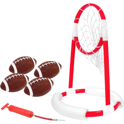 Support de basket aquatique pour enfants, jeu de basket aquatique interactif parent-enfant pour la plage et la piscine, jeux d'eau pour les sports de plein air (1/4)