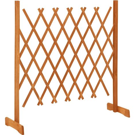 Maison Exclusive - Garten-Rankzaun Orange 120x90 cm Massivholz Ta (1/5)