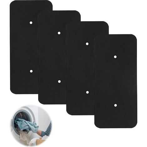 4 Pièces Filtre sèche-linge, éponge mousse, 275x125x10 mm, compatible modèle 40006731, pour séchoir pompe à chaleur (1/4)