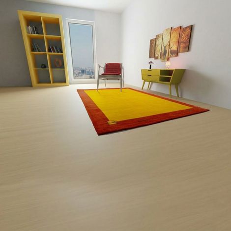 Tapis Gabbeh indien Tapis Barossa - Tapis en laine - 240x170cm, Rectangular - 100% Laine vierge - Tissé main - Or