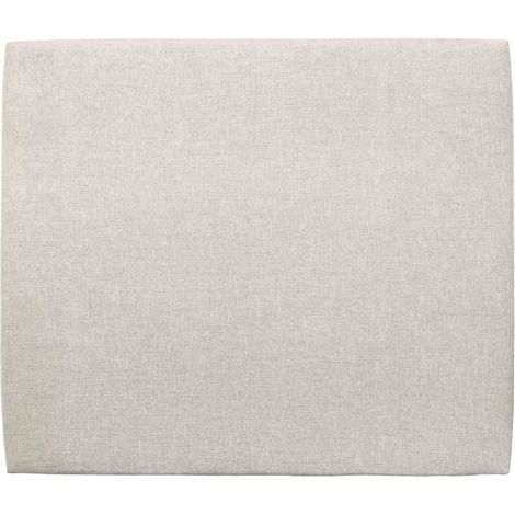 Tete de lit Tapissée Tissu Beige clair L 200 cm - Ep 10 cm rembourré (1/4)