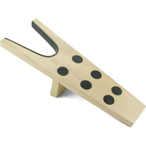 Cavastivali legno con dischi in gomma antiscivolo