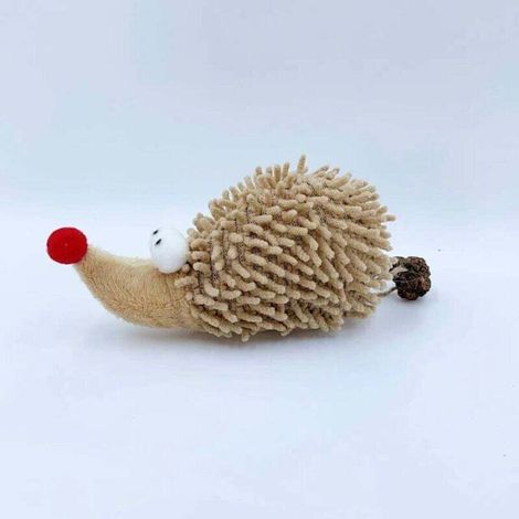 Bardusch-Peluche hérisson mignon pour chat, jouet en peluche, jouet à l'herbe à chat, accessoires pour animaux (1/3)