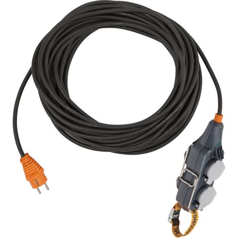 Brennenstuhl Powerblock Professional prolongador 10 m H07RN-F 3G2,5 4 tomas IP54 45掳