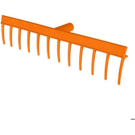 Râteau - 12 Dents - Plastique - Largeur 510 mm - Longueur 100 mm - Trou 25 mm Pour Manche 23 mm - Unité (1/5)
