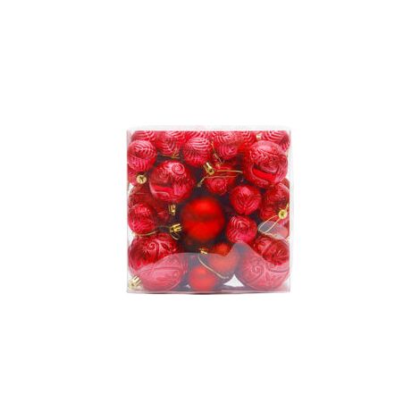 Decorazioni per l'albero di Natale, palline decorative all'ingrosso, ornamenti decorativi da appendere per l'albero di Natale, decorazioni per feste natalizie - Crezuo