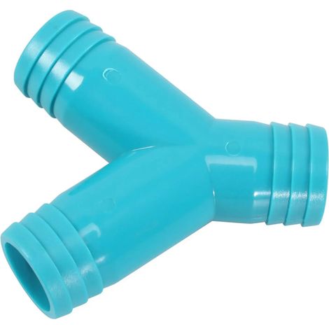 Raccord en Y 3 voies avec embouts cannels 89 mm (1/5)