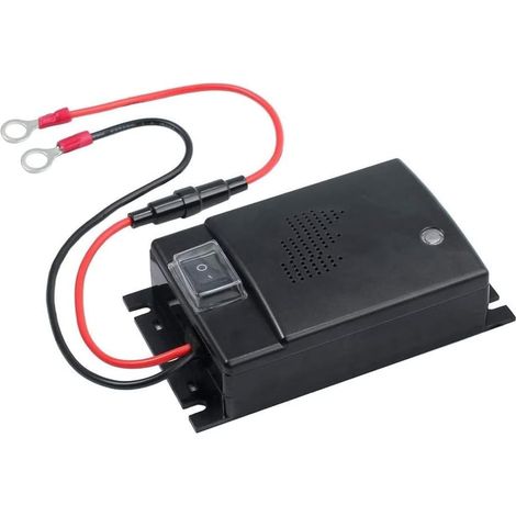 Repellente per topi ad ultrasuoni da 12 V, per auto, ratti, animali, insetti, con funzione di frequenza e flash LED