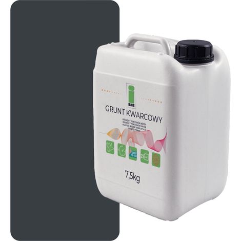 Imprimación de cuarzo para yeso de silicona, 7,5 kg, gris grafito F7016 (1/5)