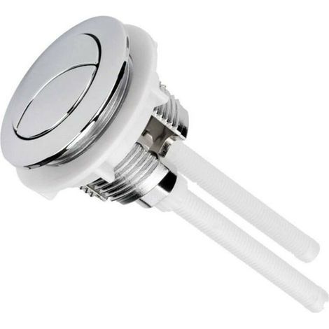 38 mm Bouton poussoir double pour chasse d\'eau WC Chromé Haute Pression de pompage Accessoires pour toilettes Closes tool Pa (1/5)