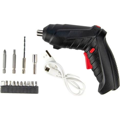 Set di avvitatore elettrico ricaricabile e accessori