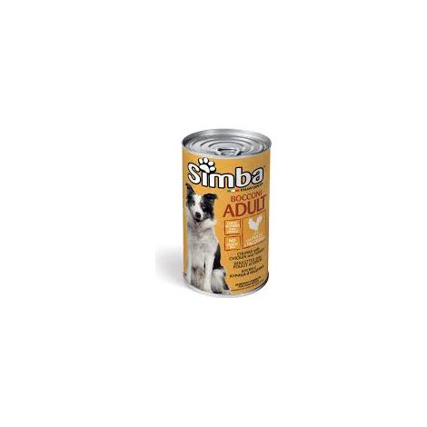 BOCCONI PER CANI 'SIMBA' pollo e tacchino - gr 1230- 12 pezzi  - MONGE