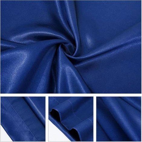 Taie D Oreiller - Satin 100 % Polyester 65x65 Cm - Pour Peau et Cheveux Sensibles - Lot De 2 (1/5)