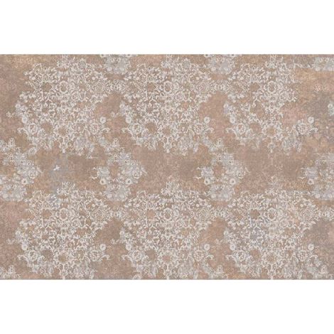Papier peint panoramique marron à motifs Tapisserie panoramique orientale violette Papiers peints panoramiques modernes pour chambre d'adulte (1/3)