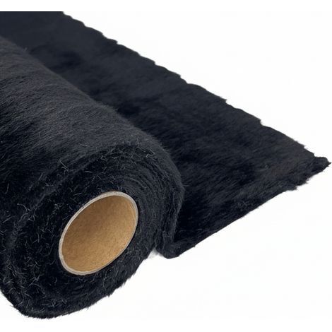 Arpimex Rotolo Pelliccia Sintetica Nera 48cm 2,5m (1/3)