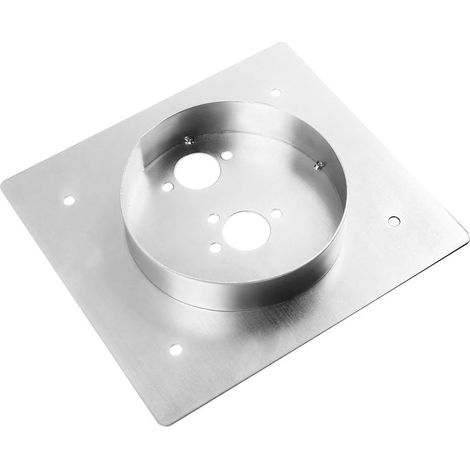60 mm high mounting plate for diesel heaters, flat stainless steel base bracket in tower shape for auxiliary heaters, compatible with Ebers heaters (1/5)