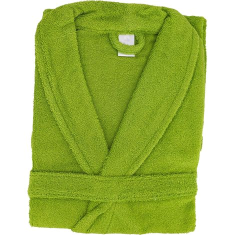 Peignoir de bain ALPHA col châle L