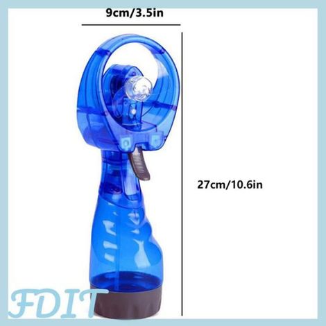 Ventilateur de brumisation Portable Humidificateur portatif de voyage de brume d'eau de sport materiel Noir (1/5)