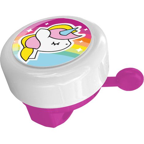 Campanello Bicicletta Sezione 19 mm per Bambine Suono Nitido Colore Assortito (1/5)