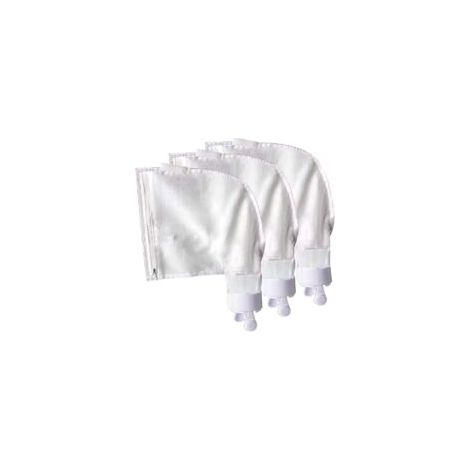Bluedeer – Juego de 3 bolsas de repuesto compatibles con Polaris 280 480 – Bolsas de malla de nailon con cremallera – Instalación rápida y fácil limpieza - Crezuo